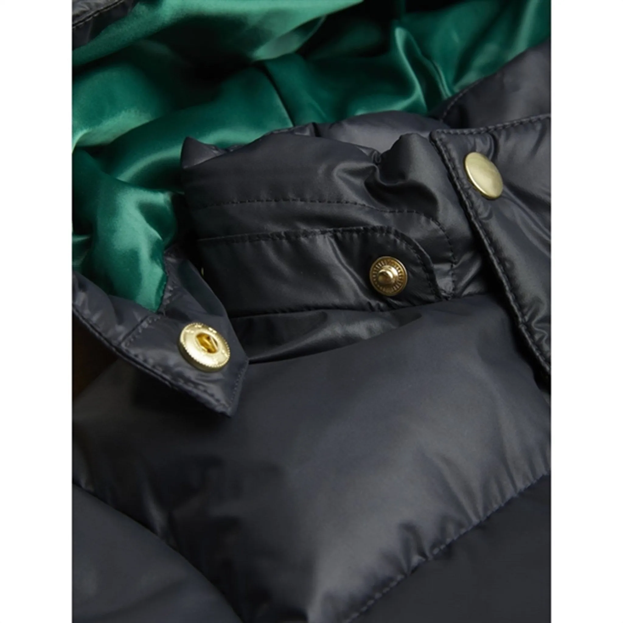 Mini Rodini Heavy Puffer Jacket Black