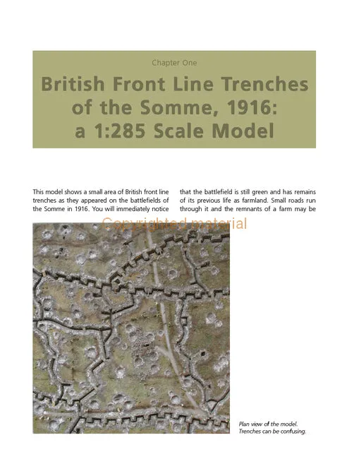 Modelling World War 1 Trench Warfare