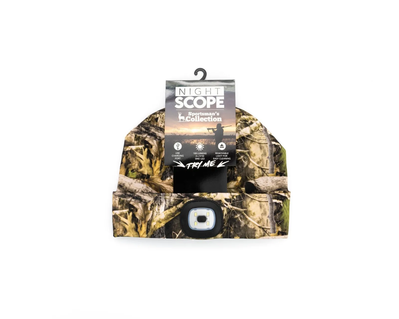 Night Scope Rechargeable LED Beanies - Sportsman's Collection