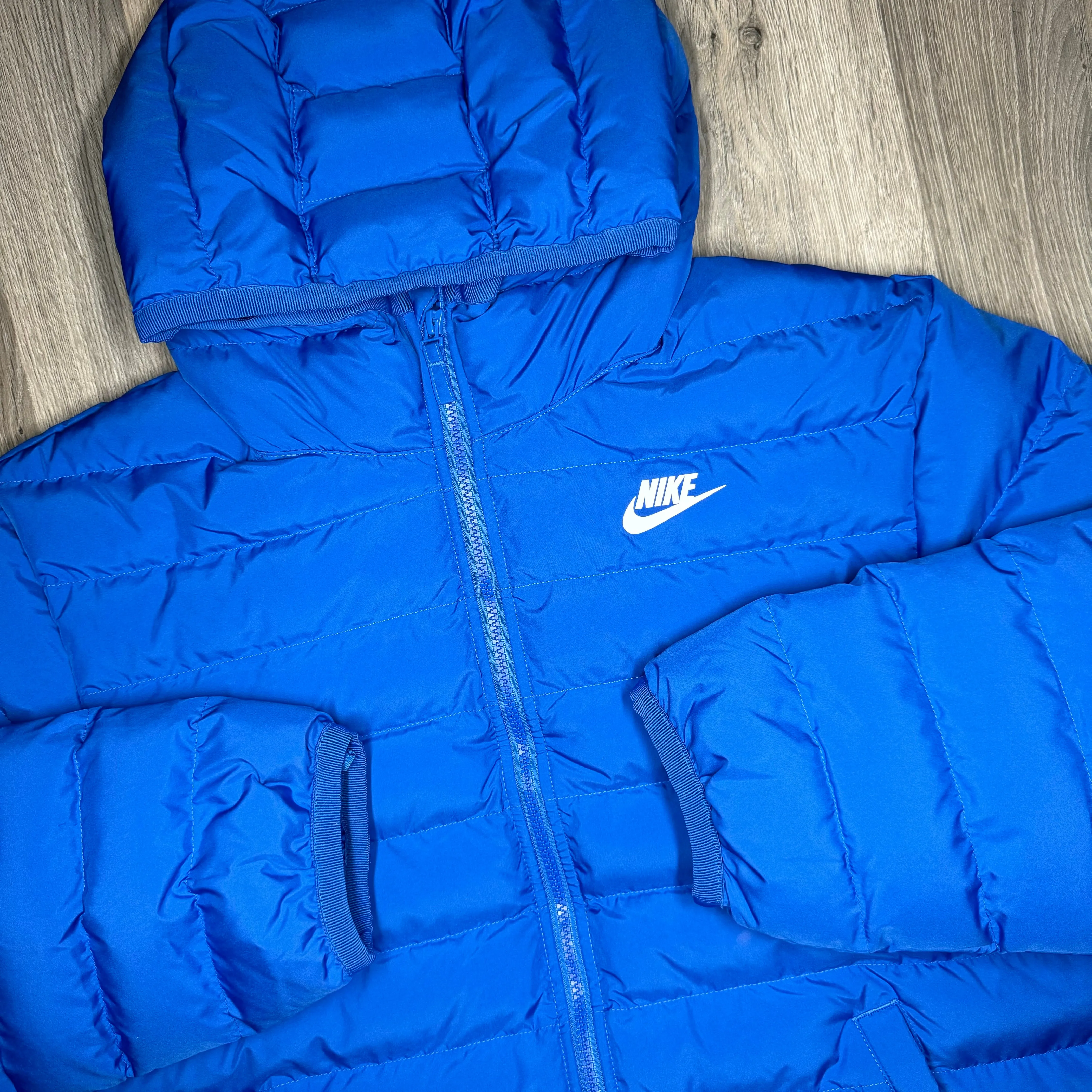 Nike Puffer Jacket Royal Blue (Junior)