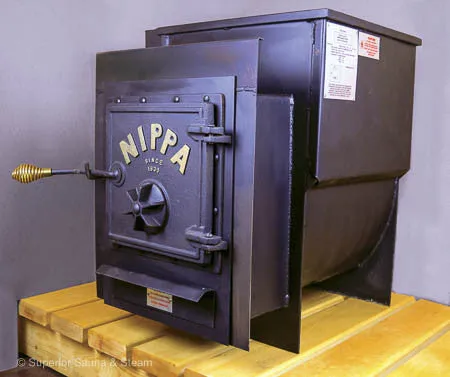 Nippa WB-24 Wood Stove with Firing Extension