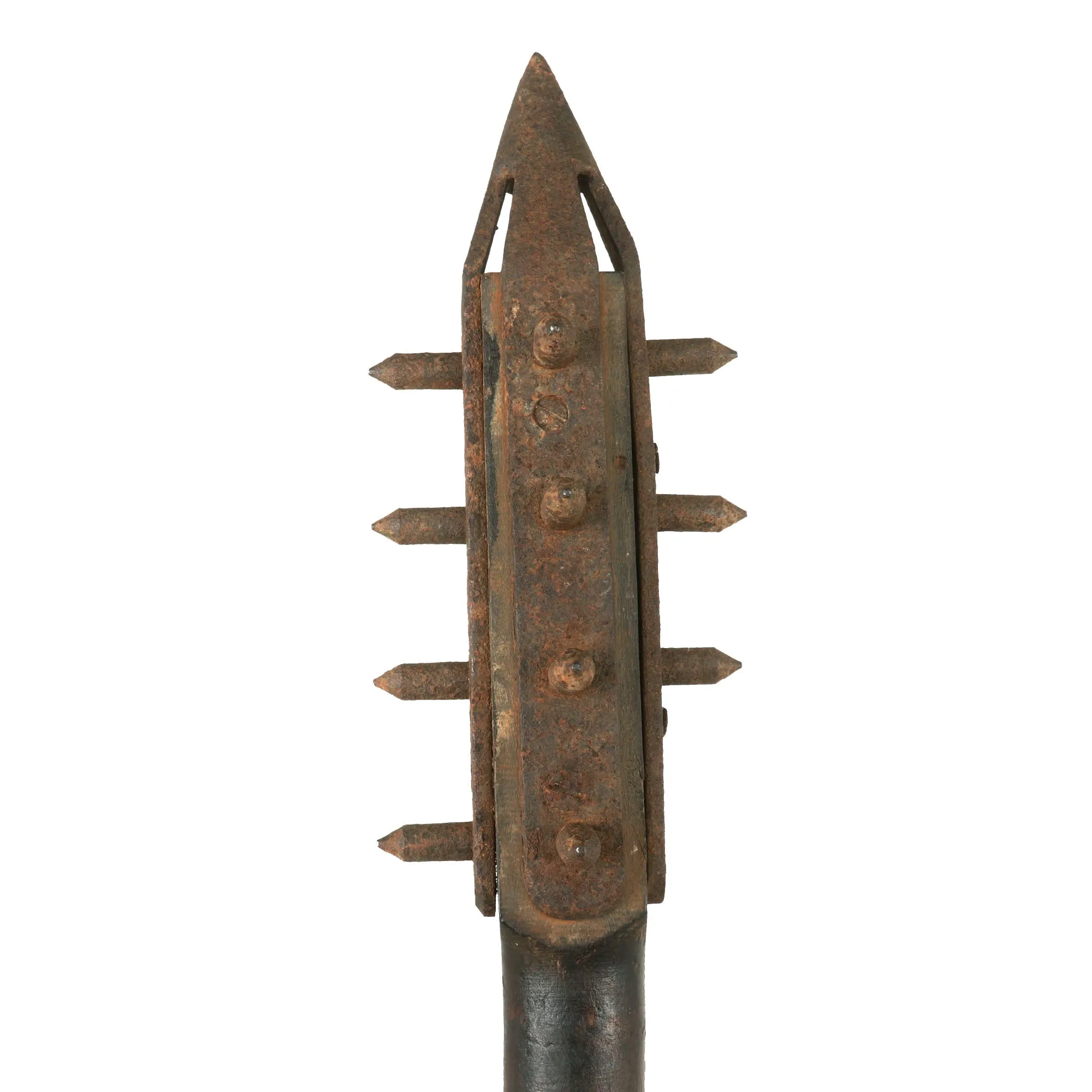 Original Austro-Hungarian WWI Rastremato Model Trench Raiding Club - Featured in “At Arms Length: Trench Clubs and Knives” by David F. Machnicki