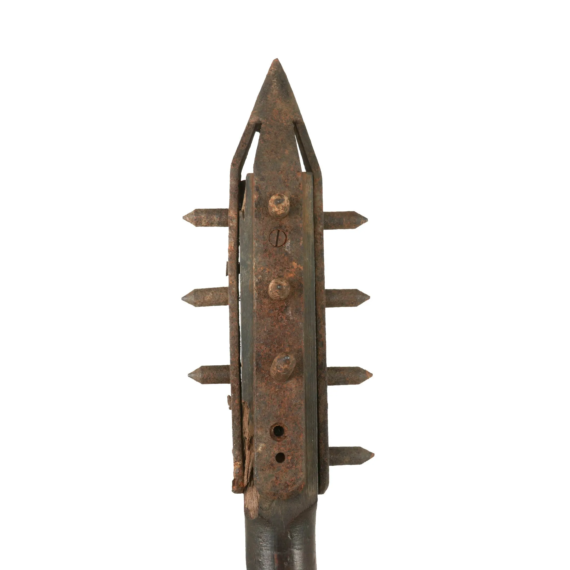 Original Austro-Hungarian WWI Rastremato Model Trench Raiding Club - Featured in “At Arms Length: Trench Clubs and Knives” by David F. Machnicki