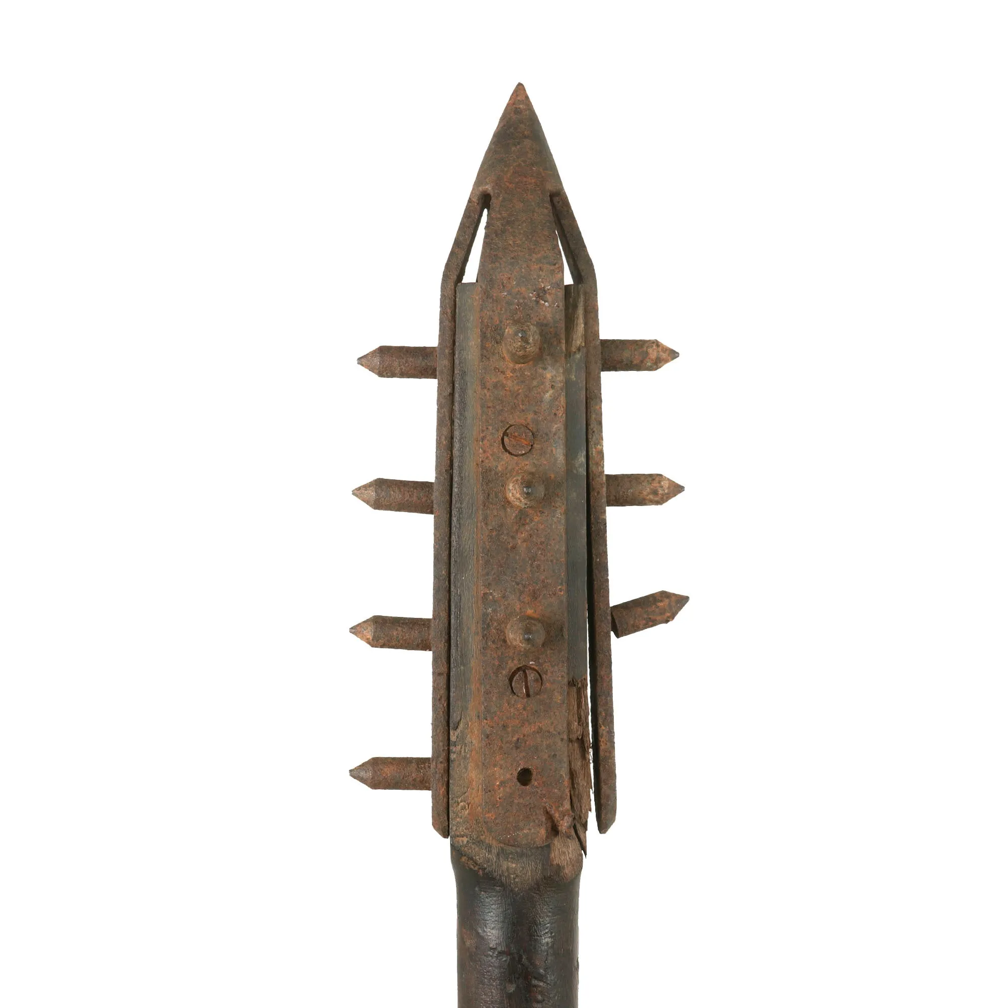 Original Austro-Hungarian WWI Rastremato Model Trench Raiding Club - Featured in “At Arms Length: Trench Clubs and Knives” by David F. Machnicki