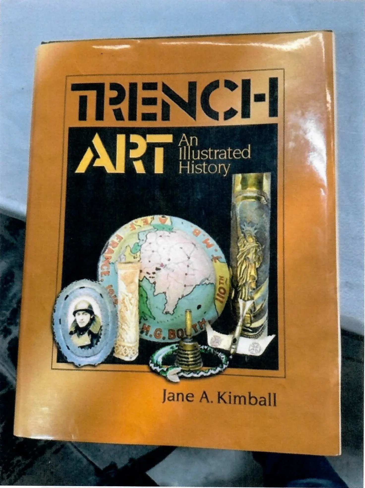 Original French WWI Trench Art 18 Pounder Oil Lamp As Featured In The Book “Trench Art, An Illustrated History” by Jane Kimball