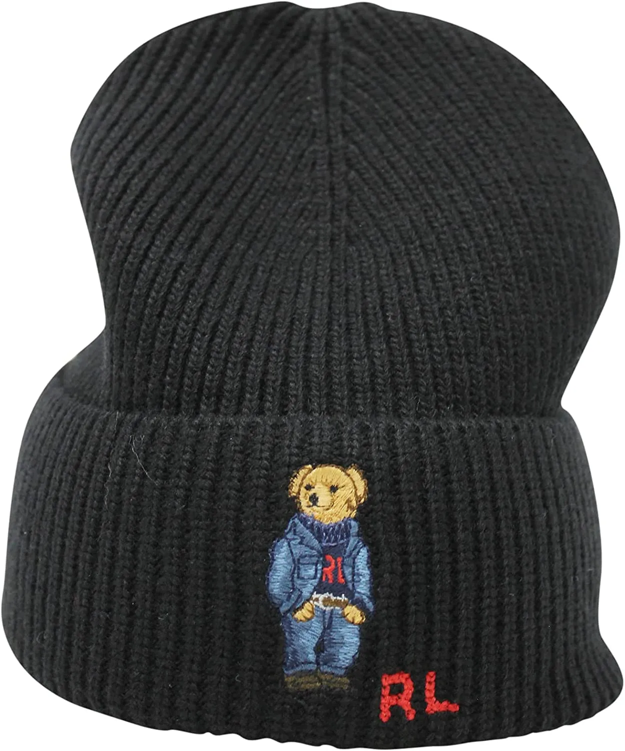 Polo Ralph Lauren Men's Solid Holiday Bear Hat 033