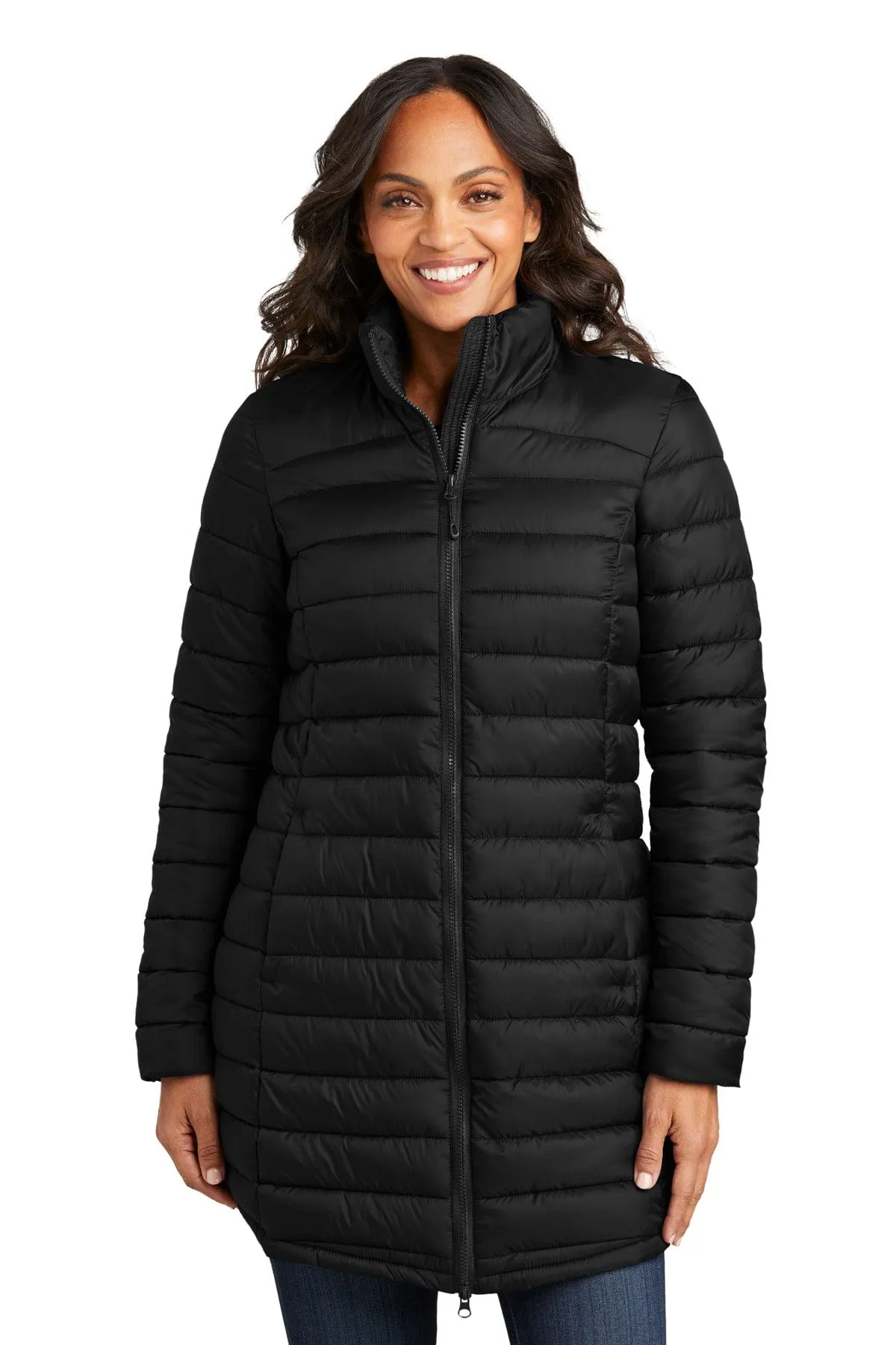 Port Authority L365: Ladies Horizon Puffy Long Jacket