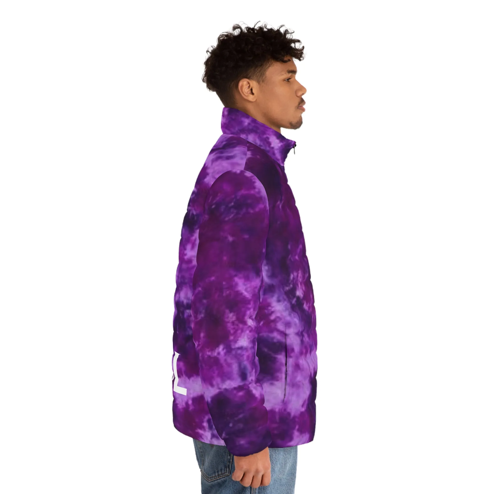 Puffer Jacket - Purple Tie-Dye   The Original