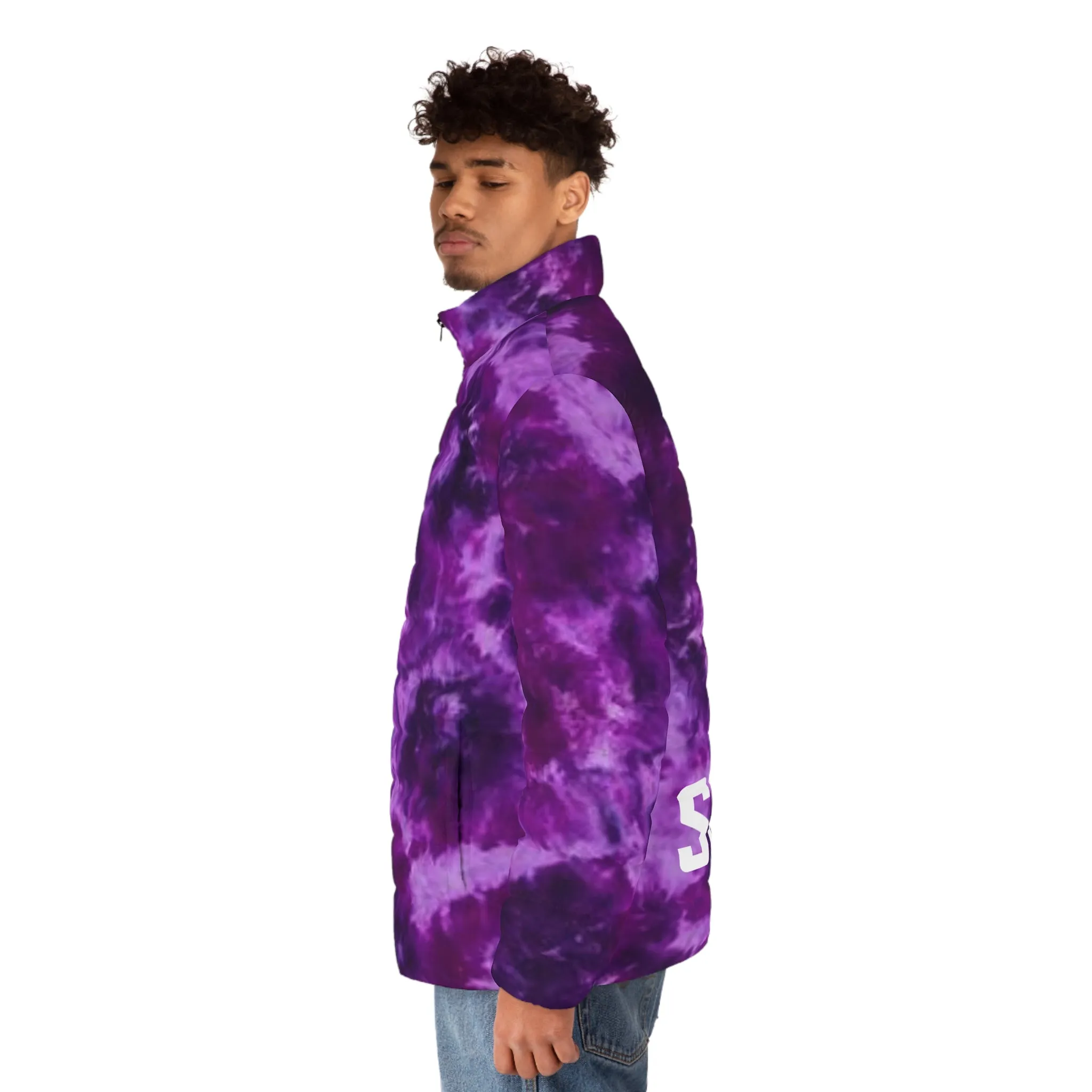 Puffer Jacket - Purple Tie-Dye   The Original