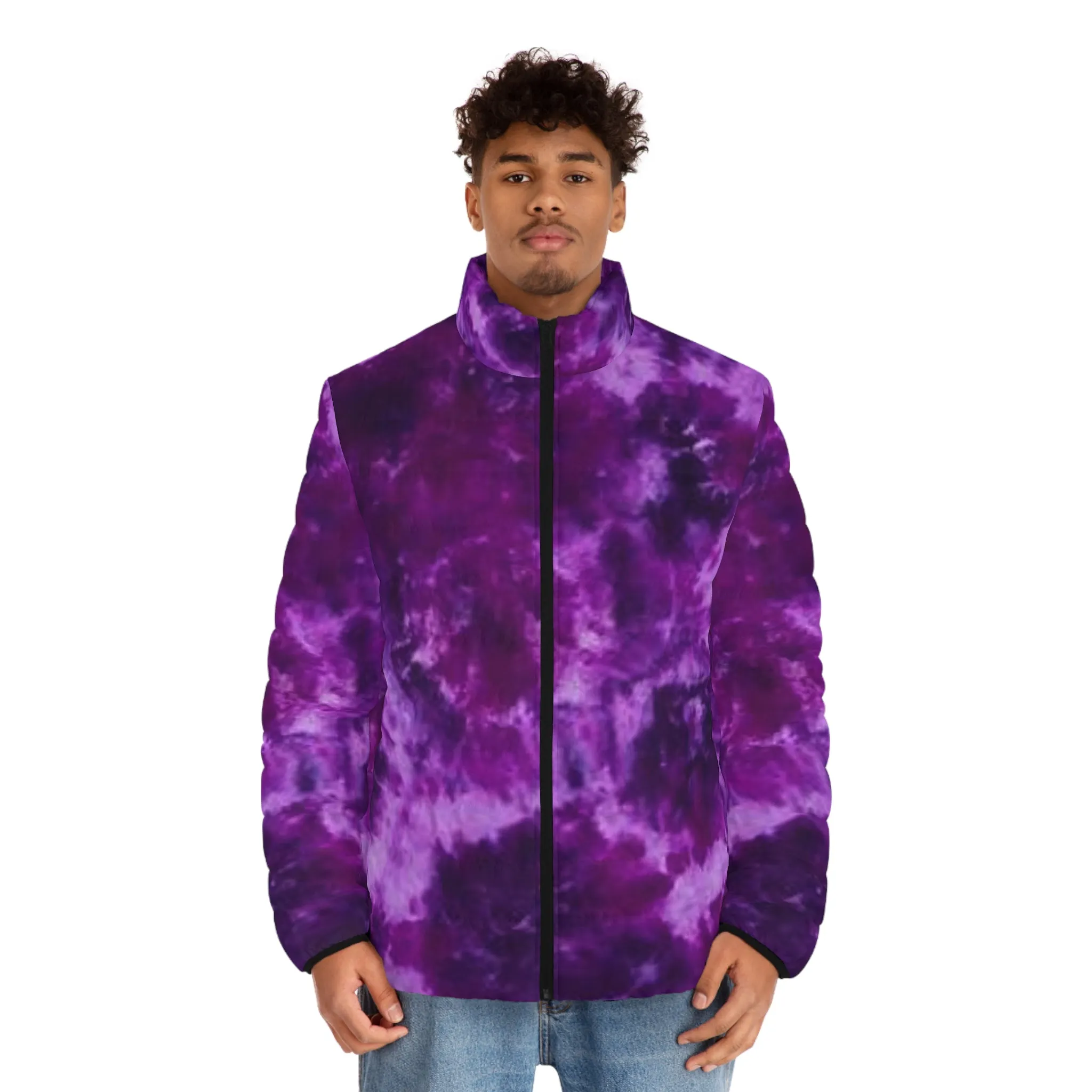 Puffer Jacket - Purple Tie-Dye   The Original