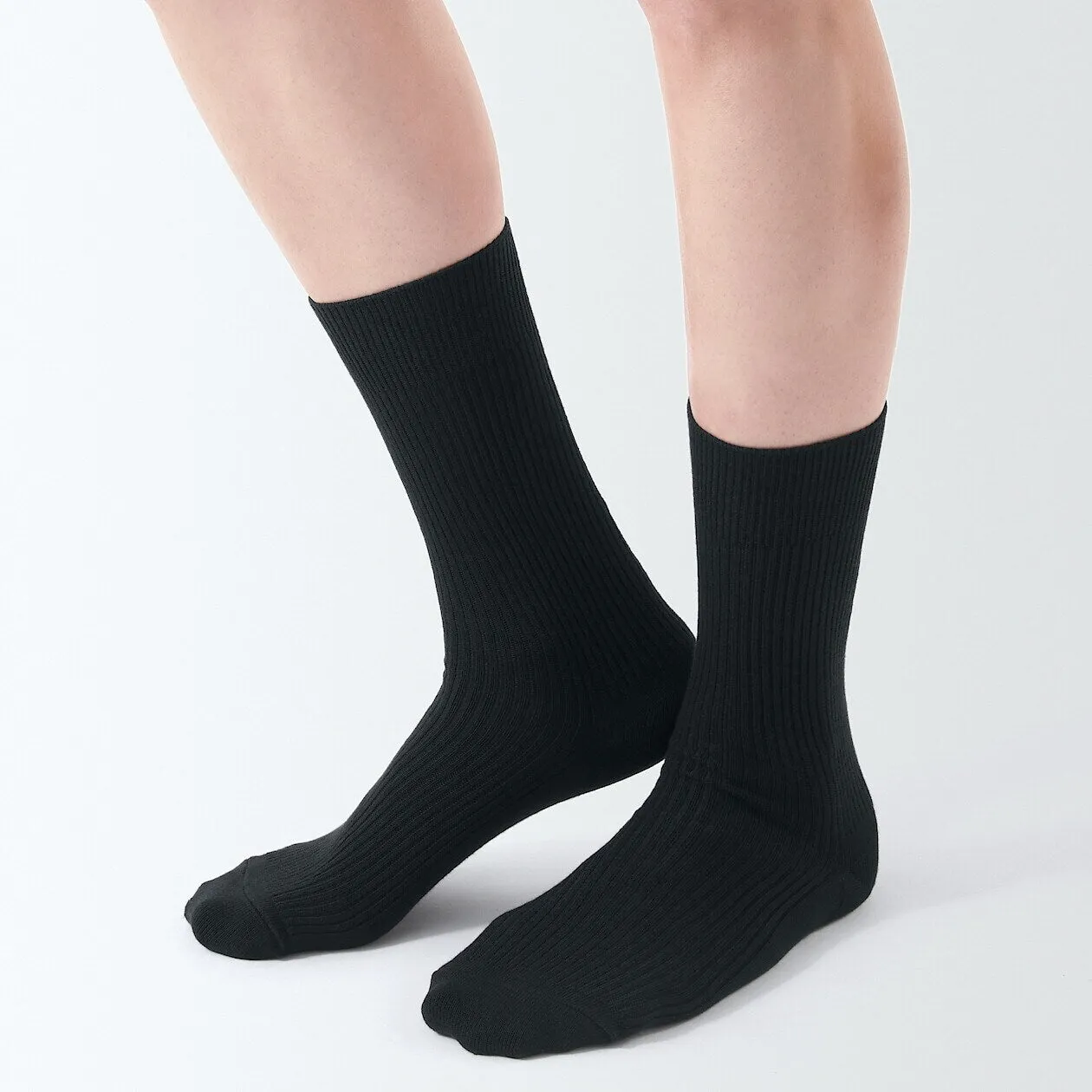 Right Angle One Size Fits All Rib Socks - 3 Pack