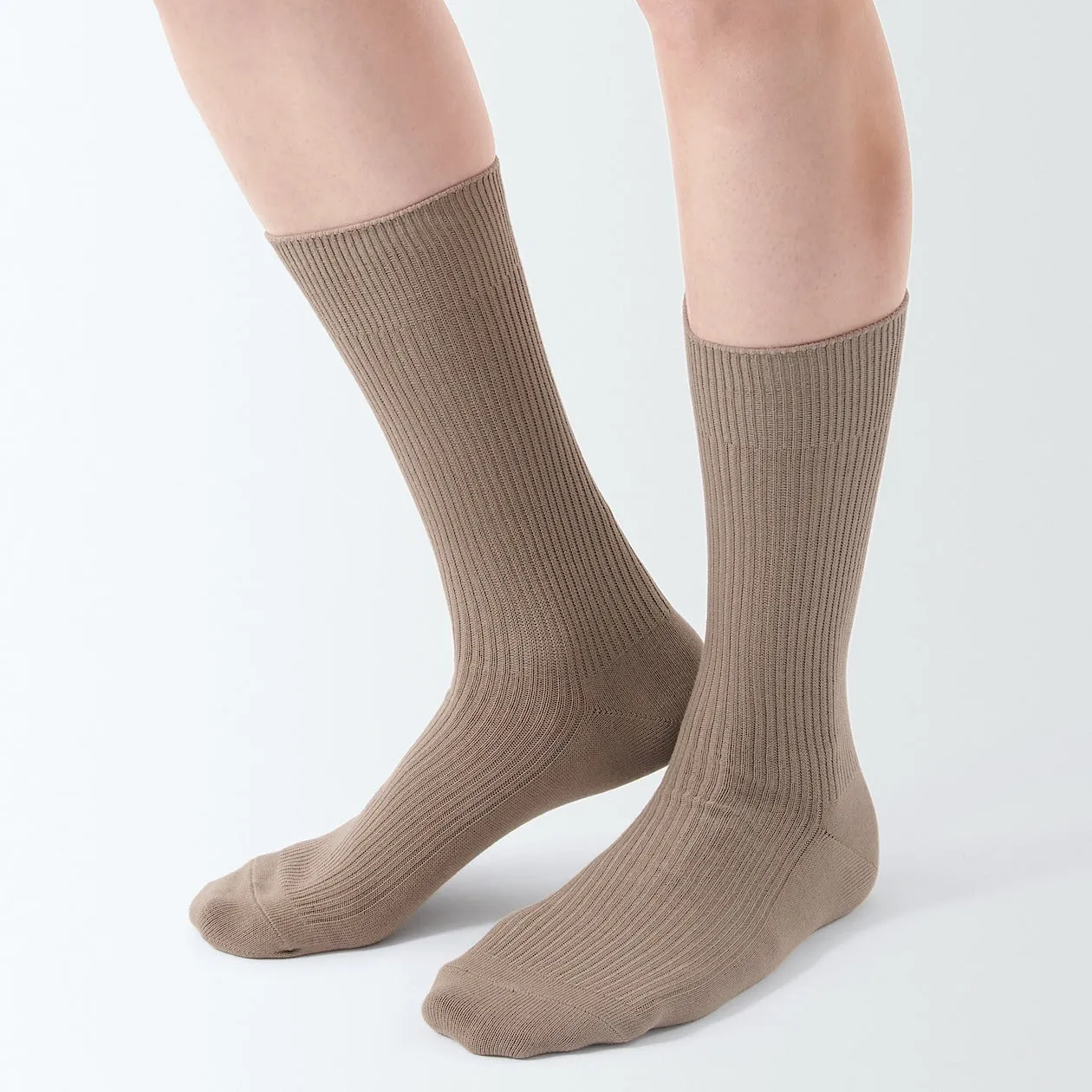 Right Angle Rib Socks