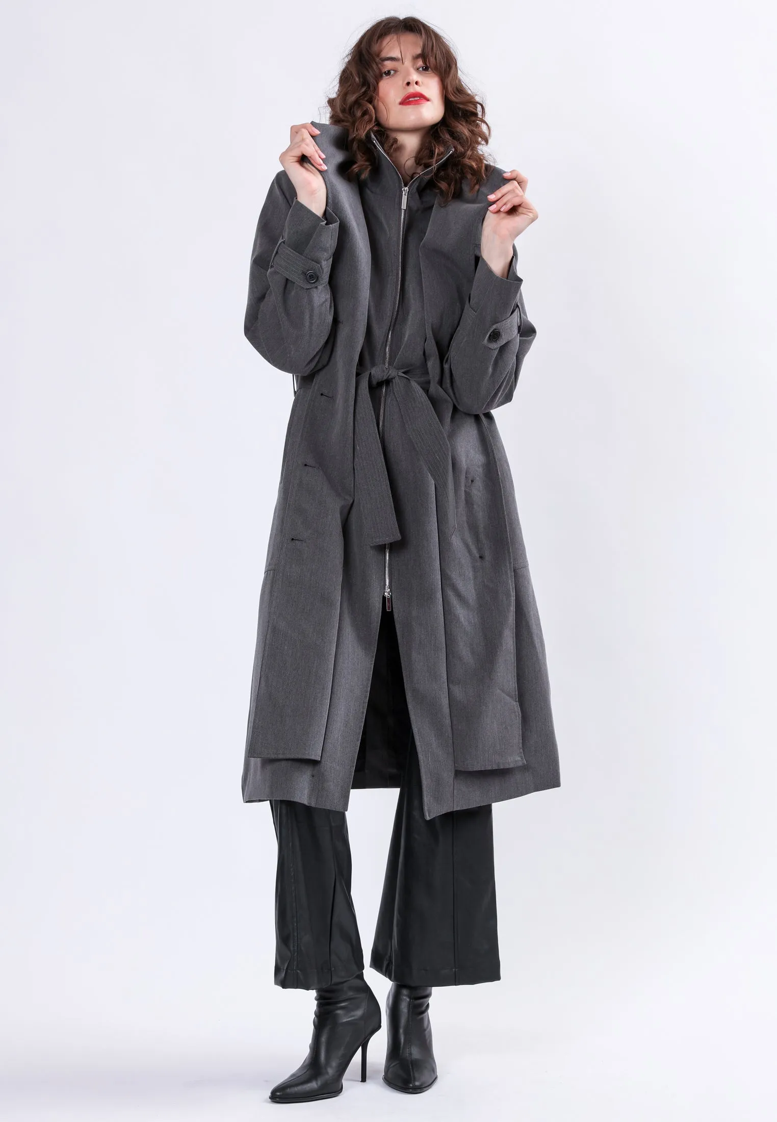 SPIRIT TRENCHCOAT CHARCOAL