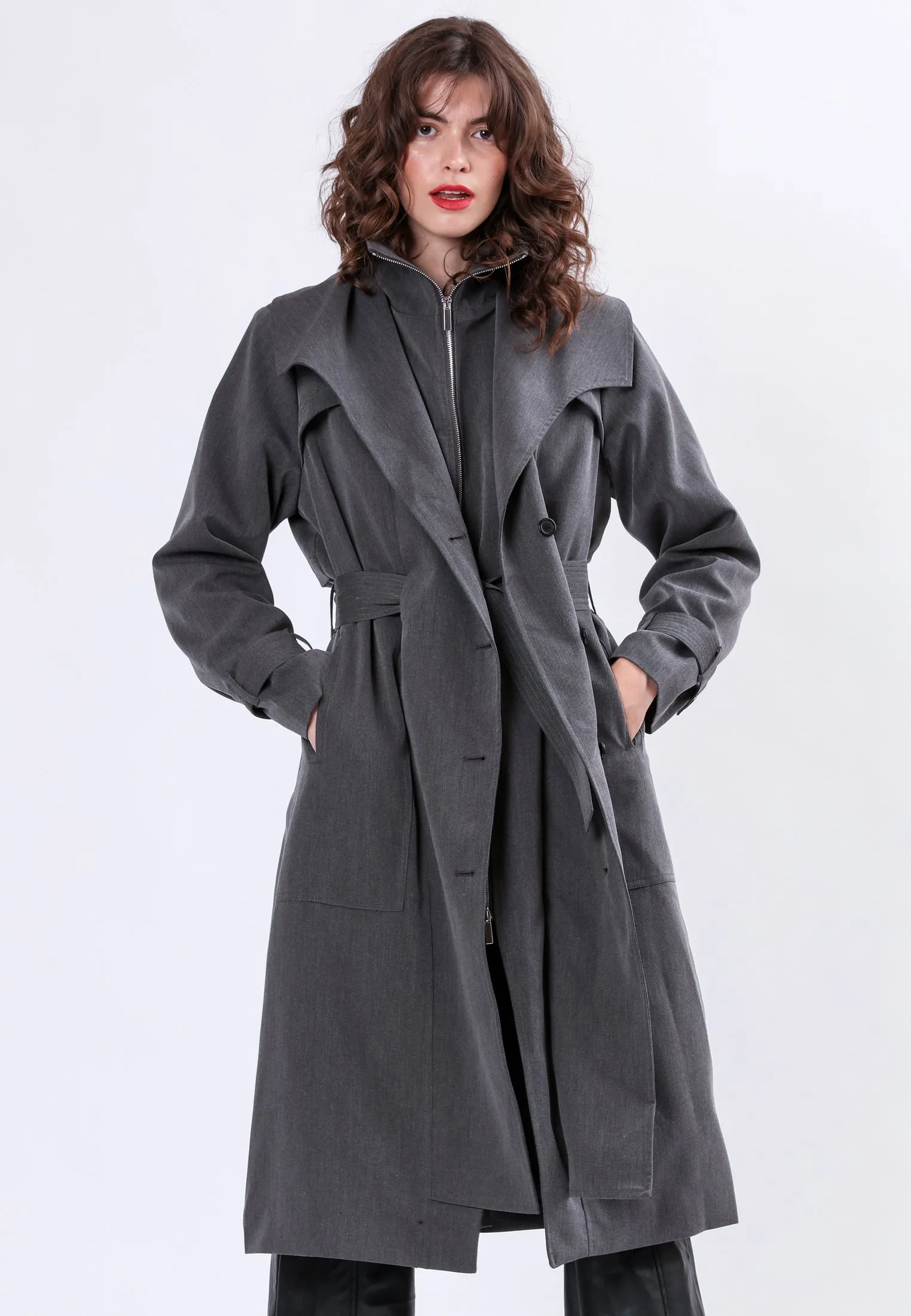 SPIRIT TRENCHCOAT CHARCOAL