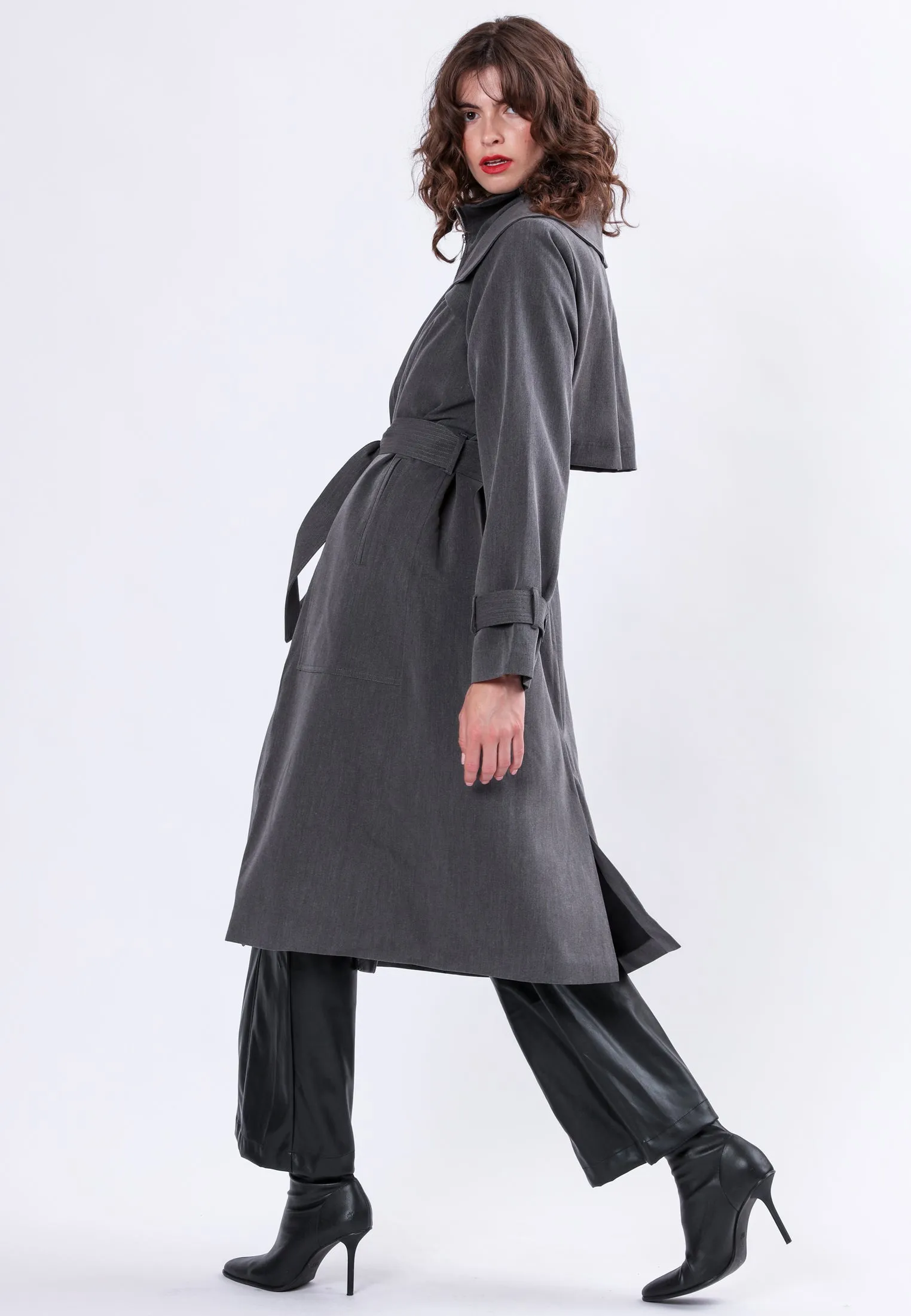 SPIRIT TRENCHCOAT CHARCOAL