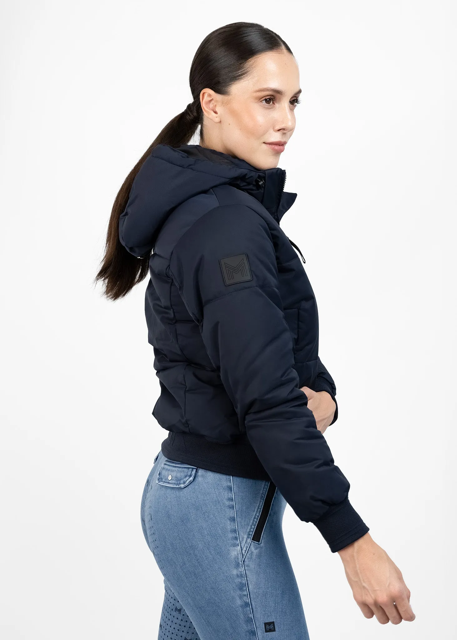 Stereo Puffer Jacket (Navy)