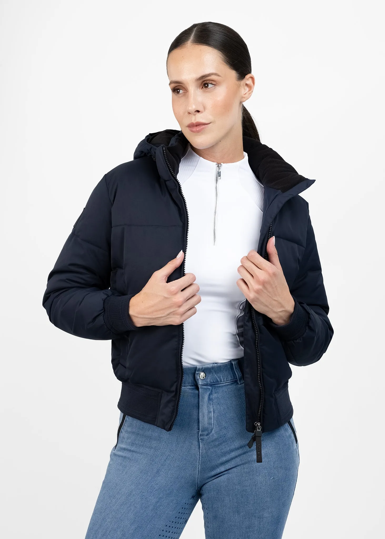 Stereo Puffer Jacket (Navy)