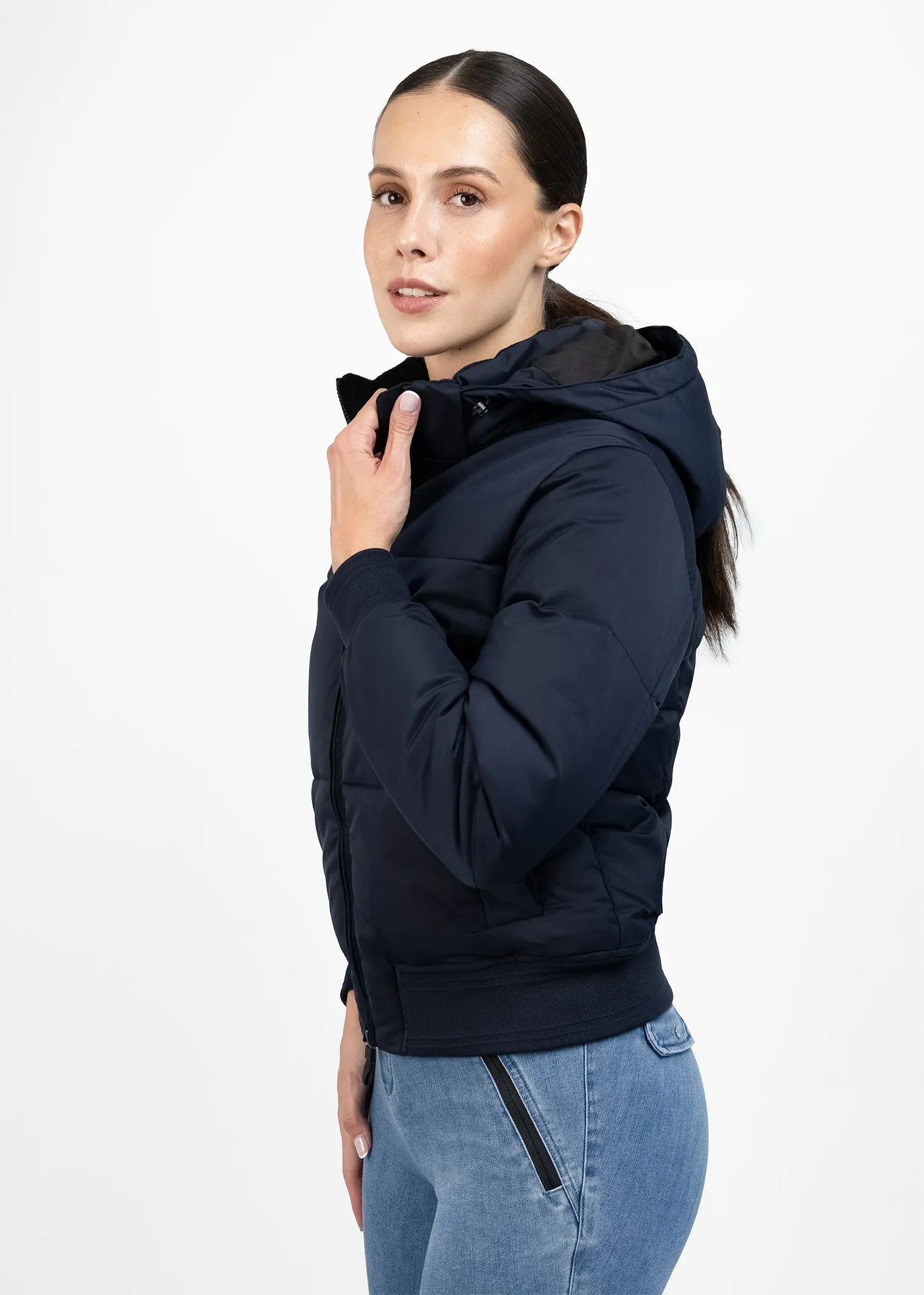 Stereo Puffer Jacket (Navy)