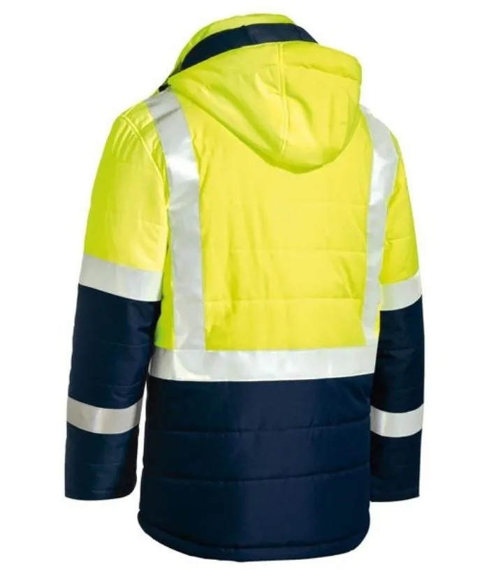 Taped Hi Vis Puffer Jacket