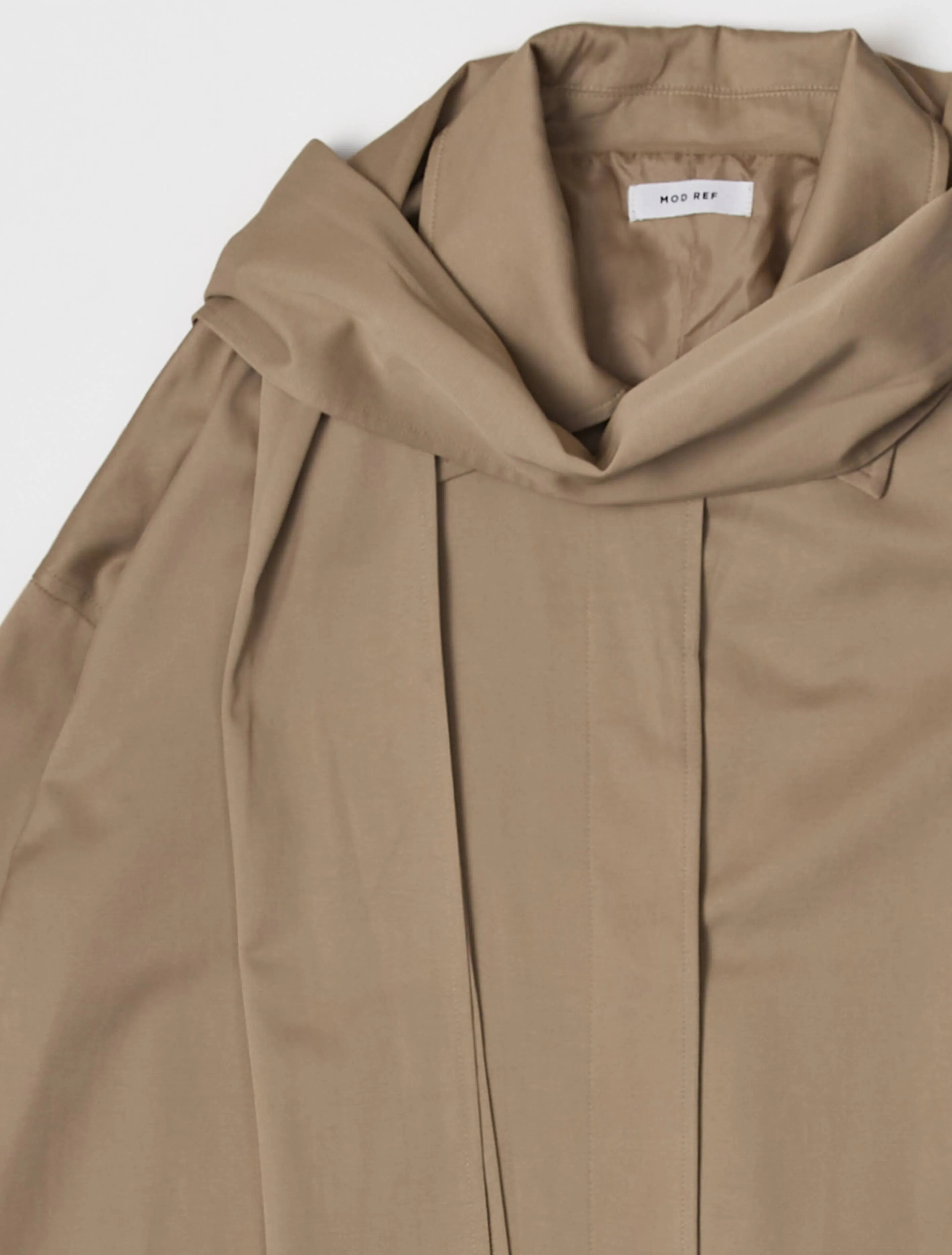 The Cove Coat | Versatile Attachable-Scarf Coat