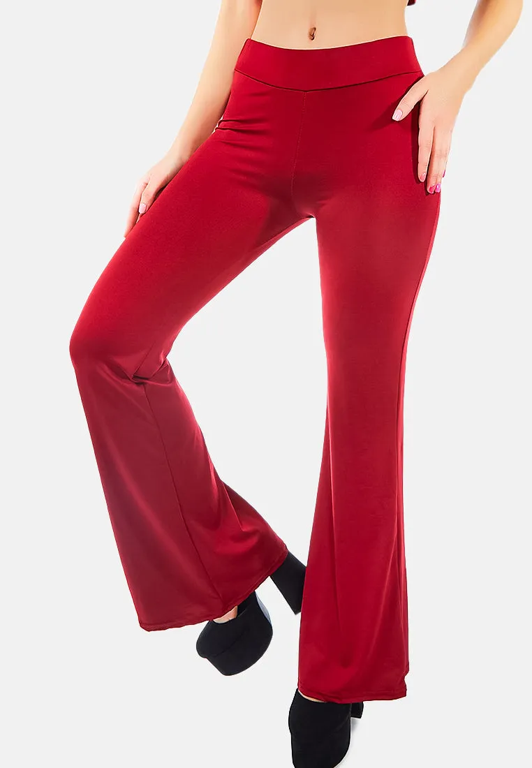 Timeless Stretch Flared Pant