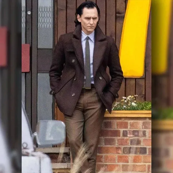 Tom Hiddleston Loki Season 2 Peacoat