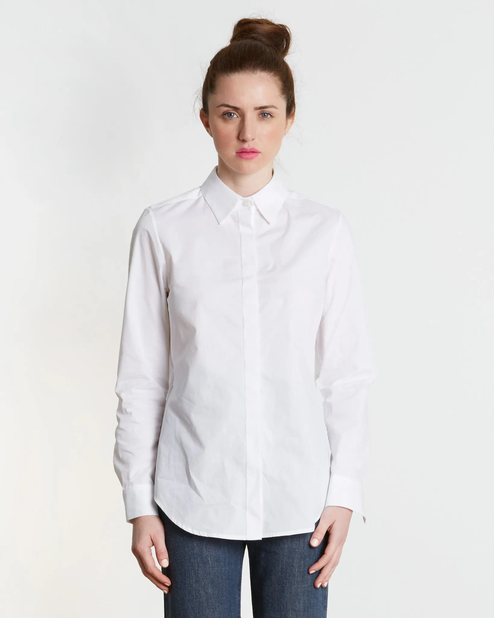 TOME Cotton Poplin Tie Back Shirt - FINAL SALE