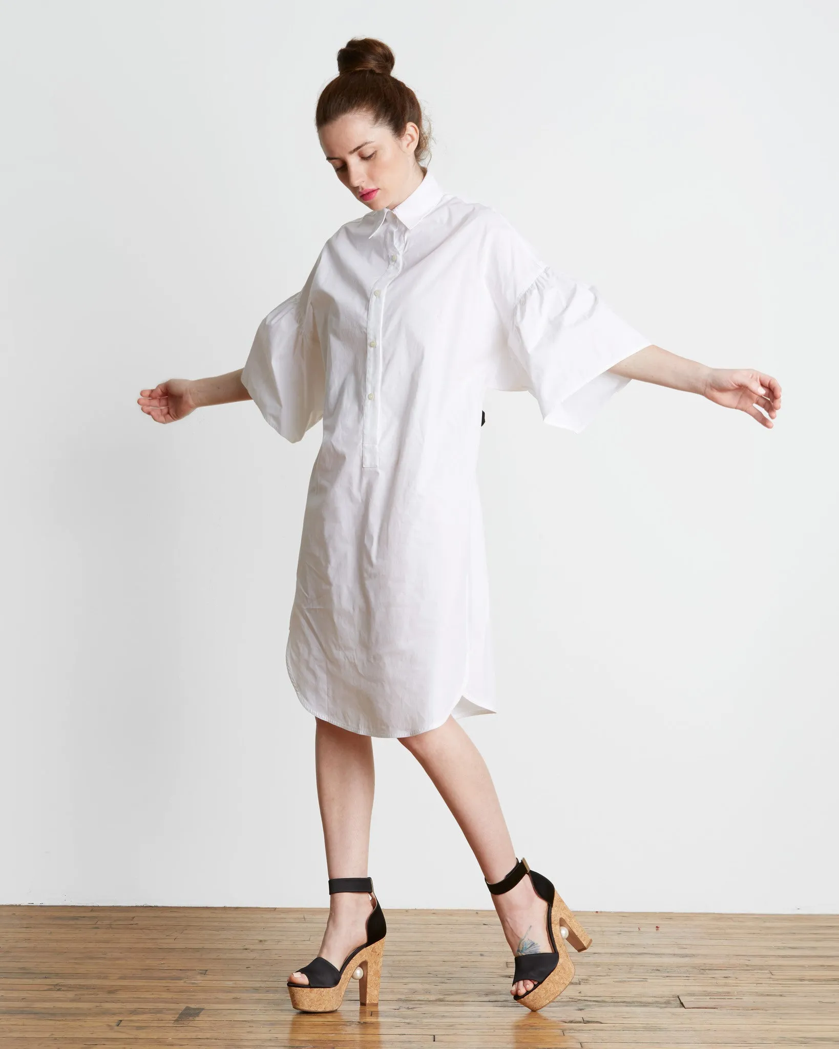 TOME Freedom For All cotton-poplin dress - FINAL SALE