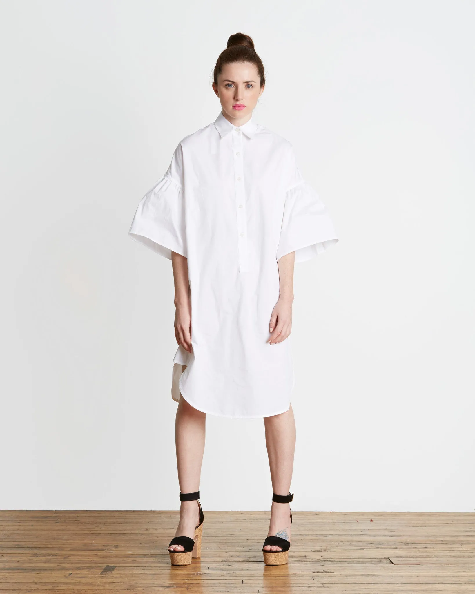 TOME Freedom For All cotton-poplin dress - FINAL SALE