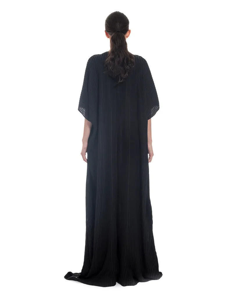 TOME Oversized Matelasse Jumpsuit | Black - FINAL SALE