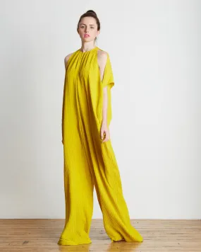 TOME Oversized Matelasse Jumpsuit | Citron - FINAL SALE