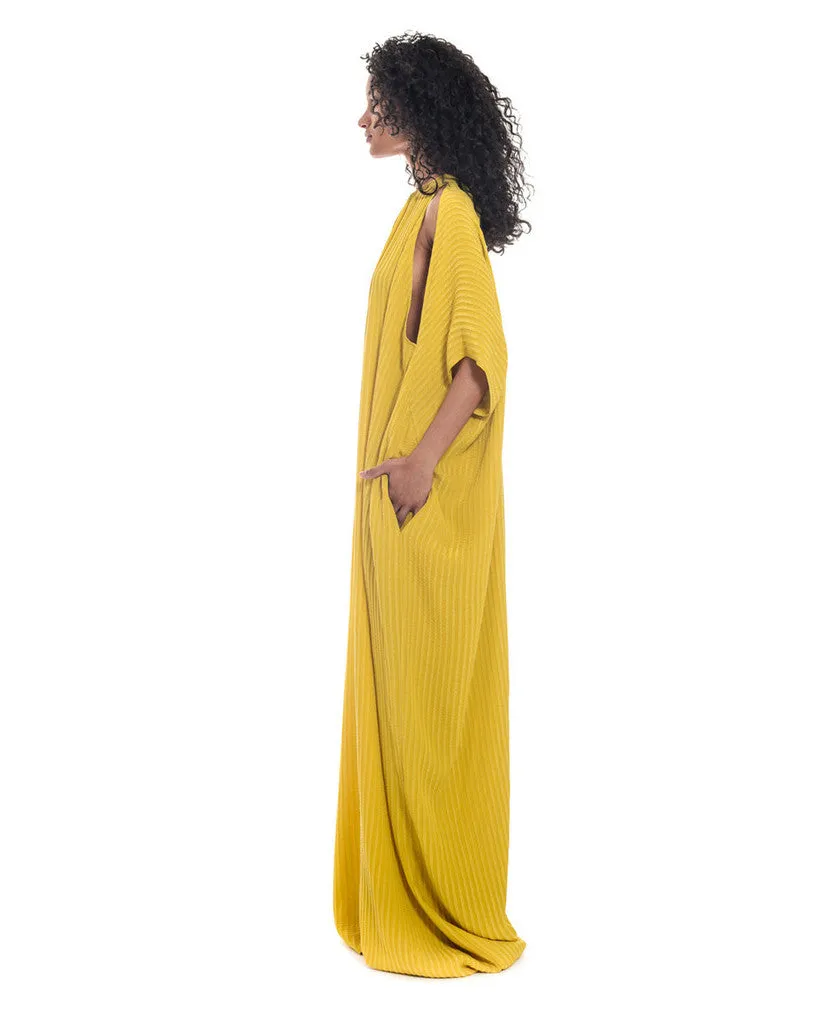 TOME Oversized Matelasse Jumpsuit | Citron - FINAL SALE