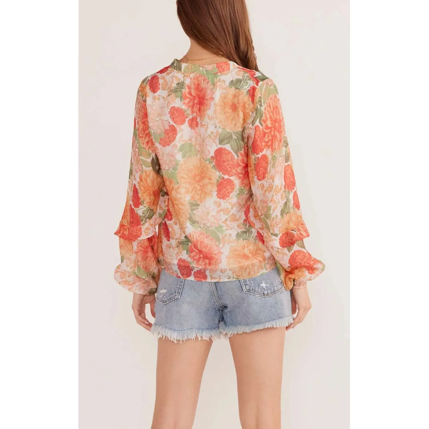 Top Aida Long Sleeve Blouse