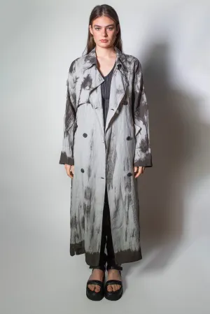 Transit Par Such Linen Tie Dye Trench