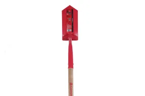 Trench Shovel - Digging 28 , 5 Inch - 28  angle, 12 gauge, 48 inch Ash wood hand