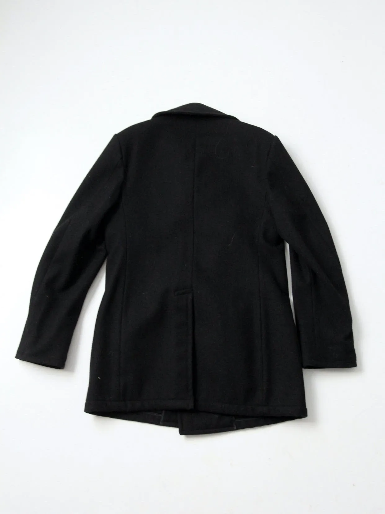 vintage US Navy peacoat