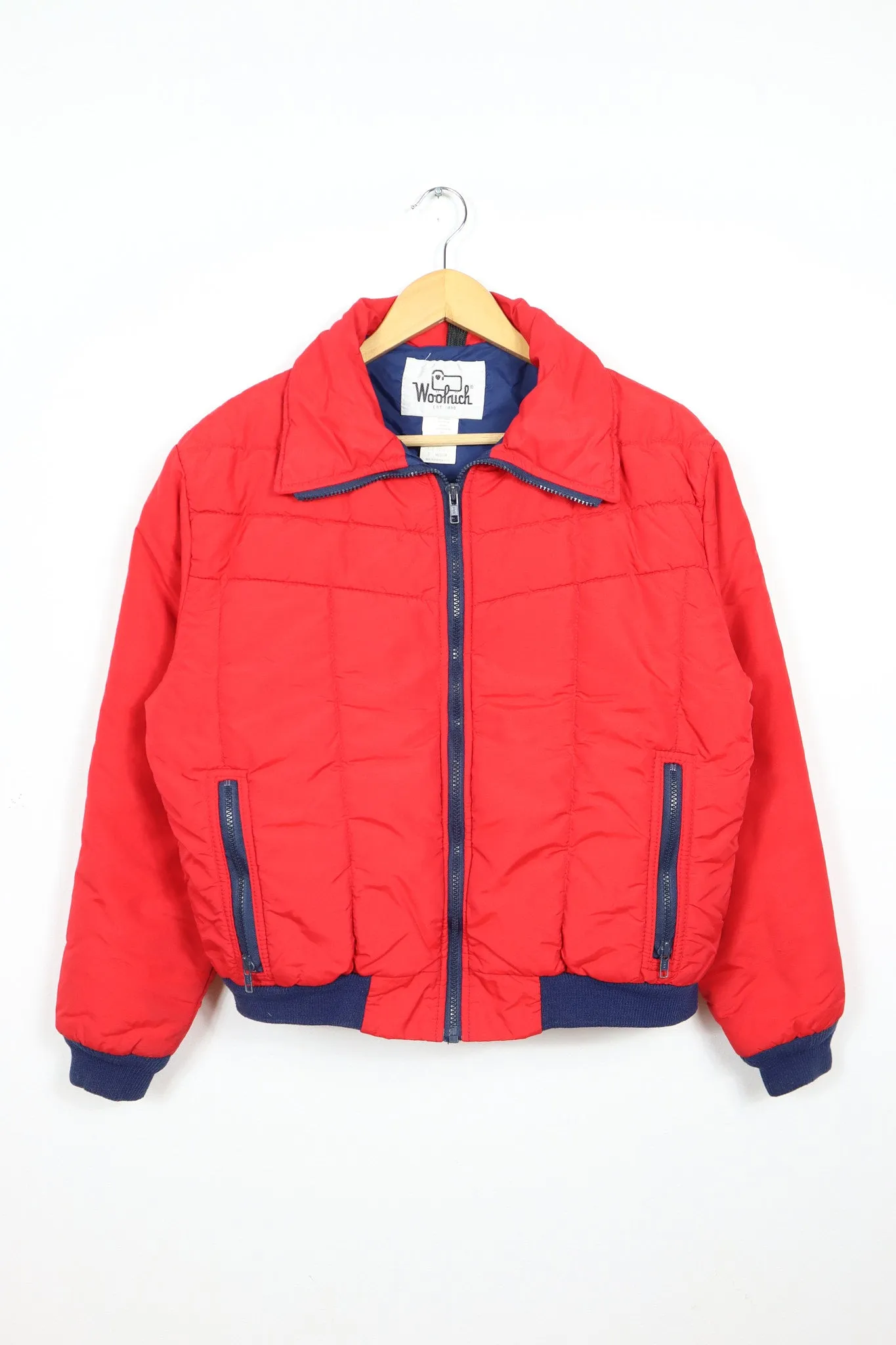 Vintage Woolrich Red Puffer Jacket