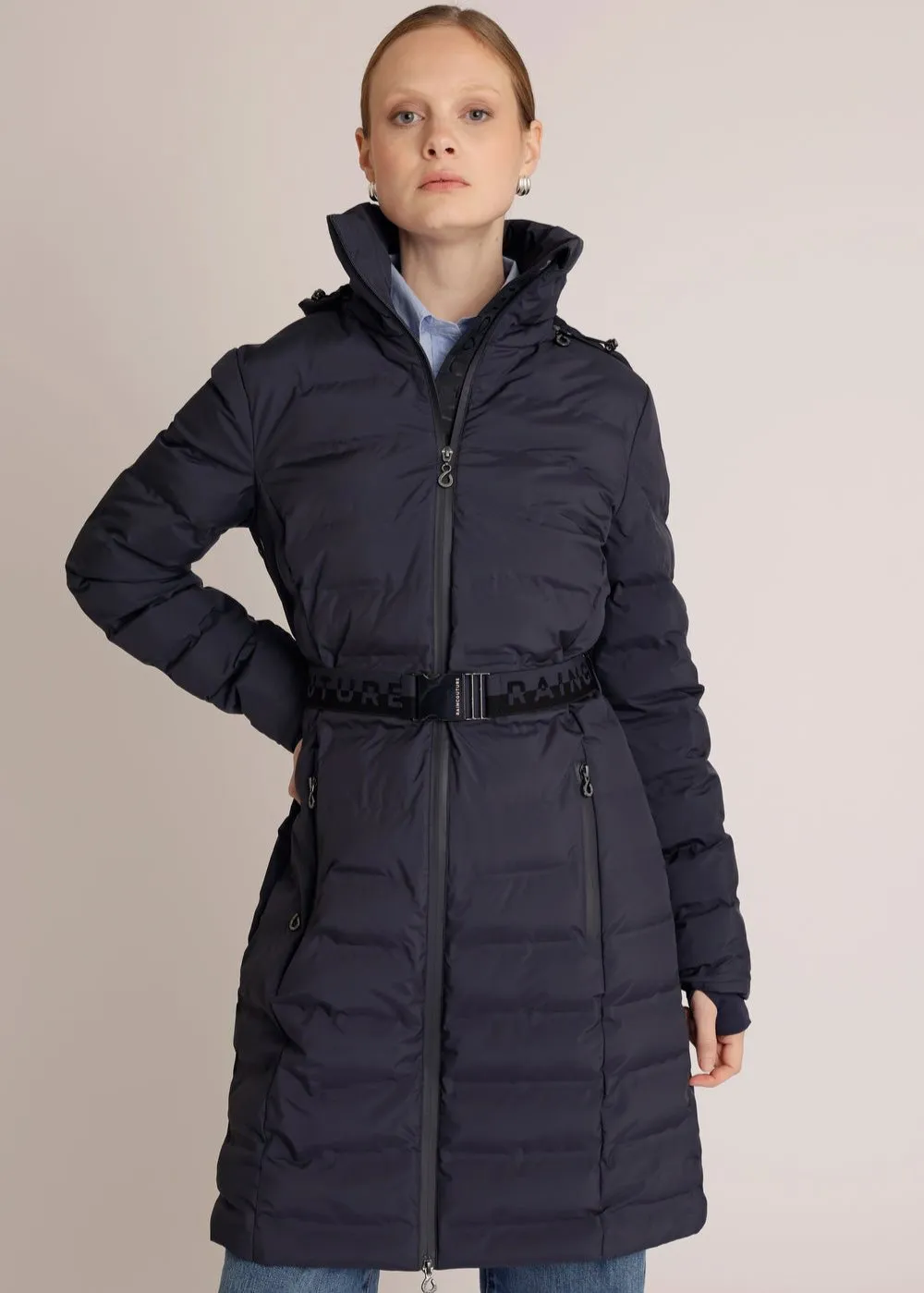 Waterproof Tailored Puffer Jacket 2.0  - New Navy