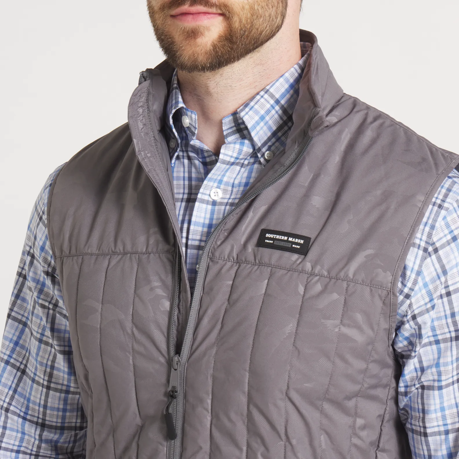 Whitefish Quilted Vest - Duck Camo