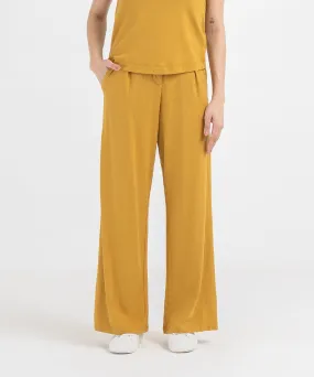 Women's Linen Flared Pants