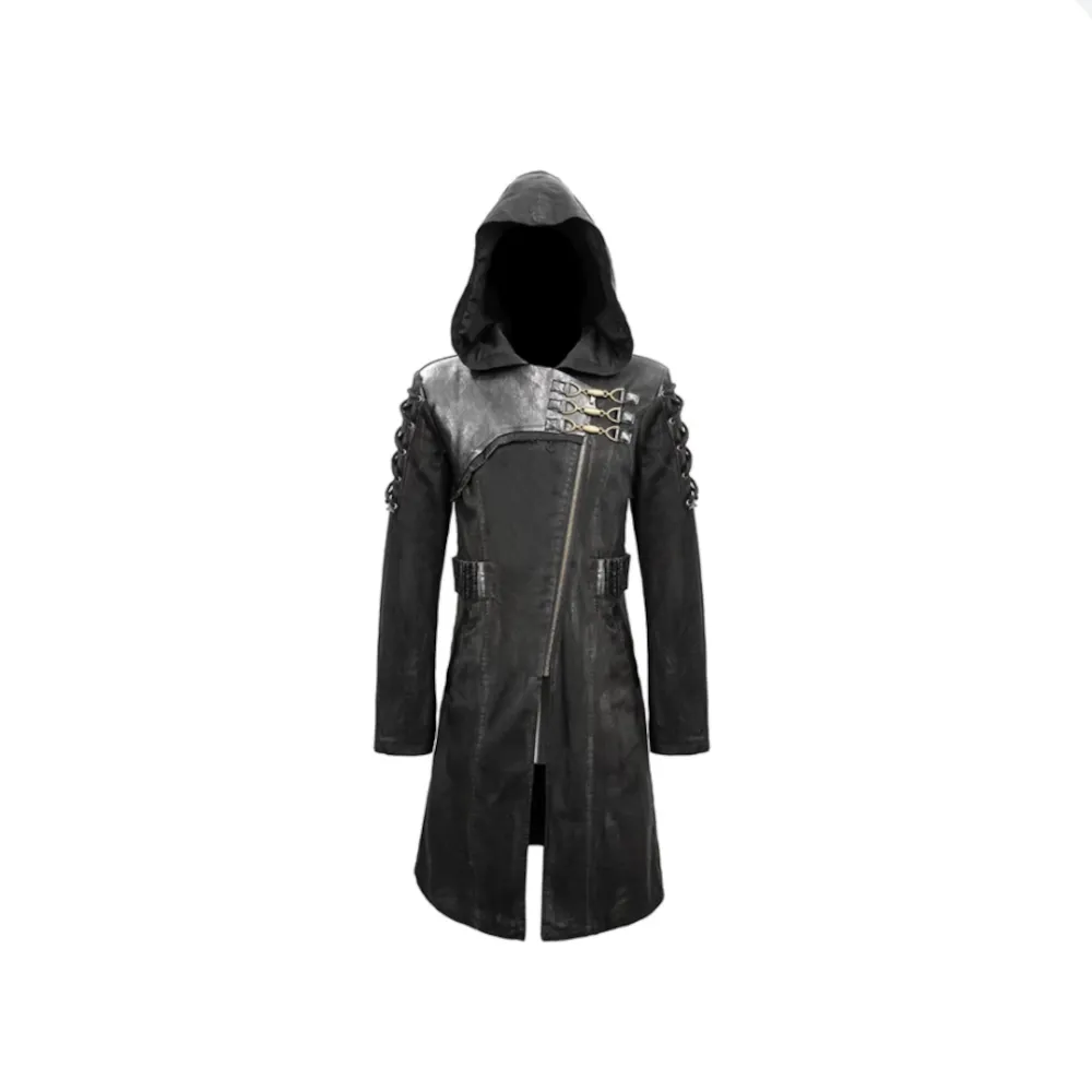 Zebulon Hawkes Hooded Dieselpunk Coat